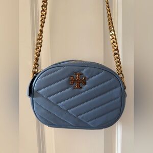 Tory Burch Kira Chevron Camera Crossbody Bag
